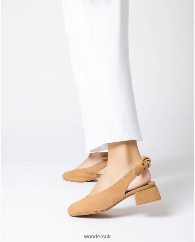 Footwear VZ2PD216 Women Wonders Sand Brown Audrey Shoe