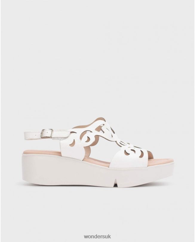 Footwear VZ2PD224 Women Wonders Off White Afro Sandal