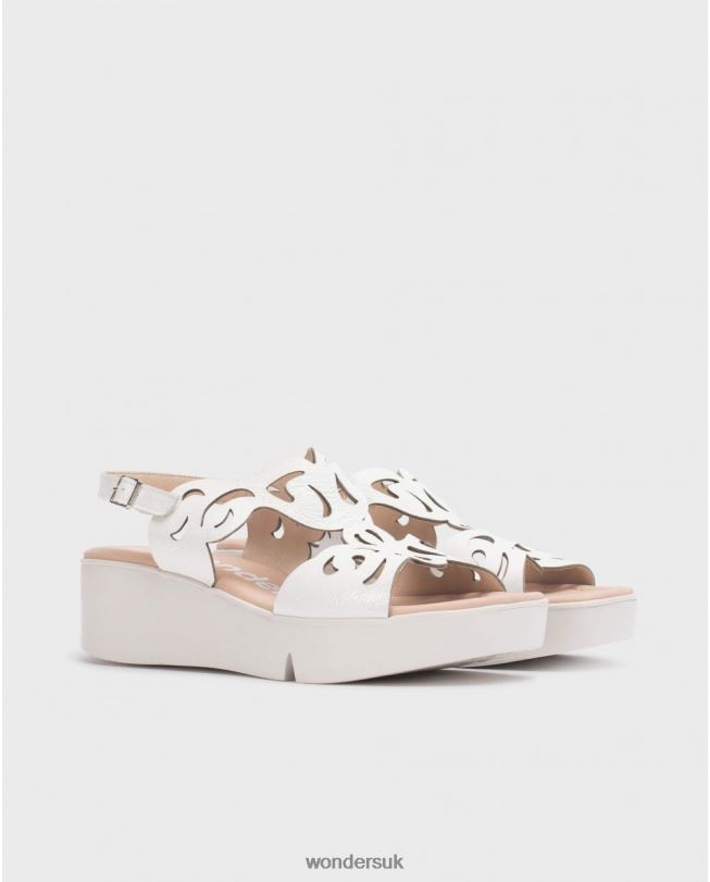 Footwear VZ2PD224 Women Wonders Off White Afro Sandal