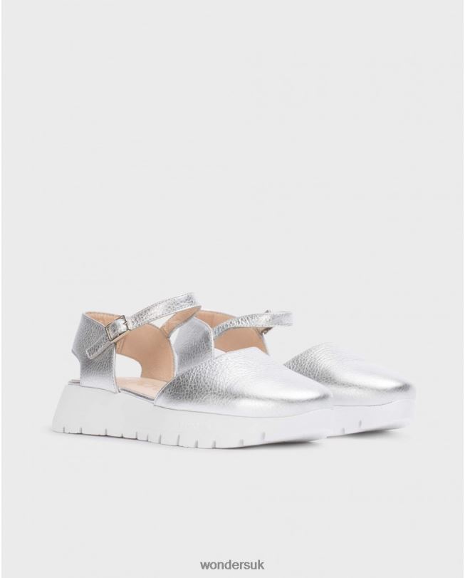 Footwear VZ2PD230 Women Wonders Plata Silver Babi Shoe