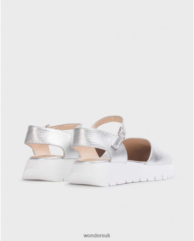Footwear VZ2PD230 Women Wonders Plata Silver Babi Shoe
