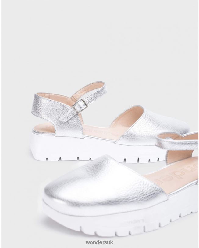 Footwear VZ2PD230 Women Wonders Plata Silver Babi Shoe