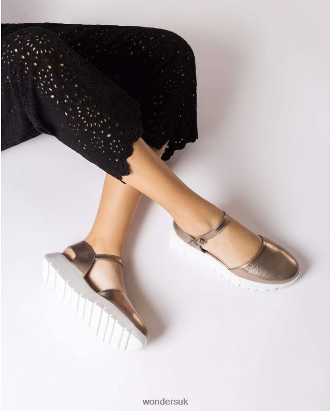 Footwear VZ2PD231 Women Wonders Platino Platinum Babi Shoe