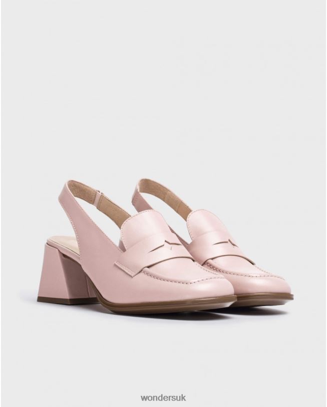 Footwear VZ2PD232 Women Wonders Rosa Pink Frunci Moccasin
