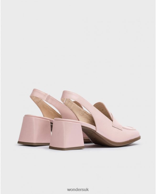 Footwear VZ2PD232 Women Wonders Rosa Pink Frunci Moccasin