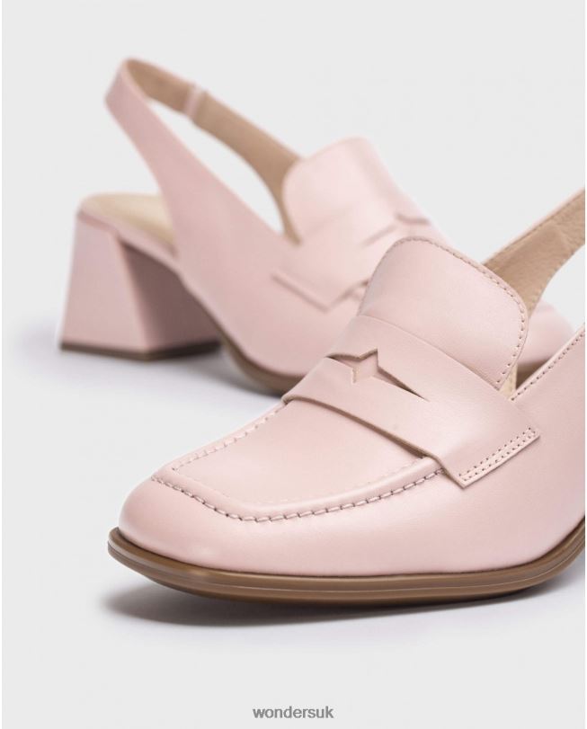 Footwear VZ2PD232 Women Wonders Rosa Pink Frunci Moccasin