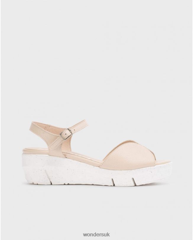 Footwear VZ2PD252 Women Wonders Natural Beige Sandal