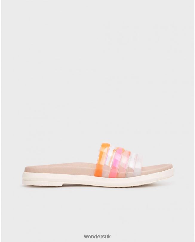 Footwear VZ2PD253 Women Wonders Blanco White Zebra Sandal