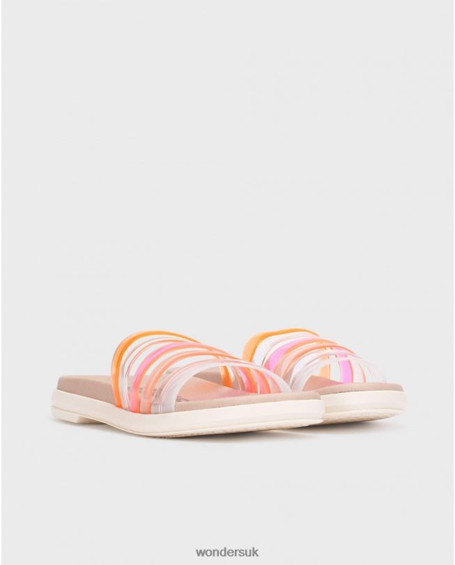 Footwear VZ2PD253 Women Wonders Blanco White Zebra Sandal