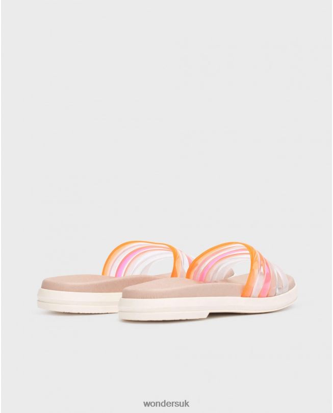 Footwear VZ2PD253 Women Wonders Blanco White Zebra Sandal
