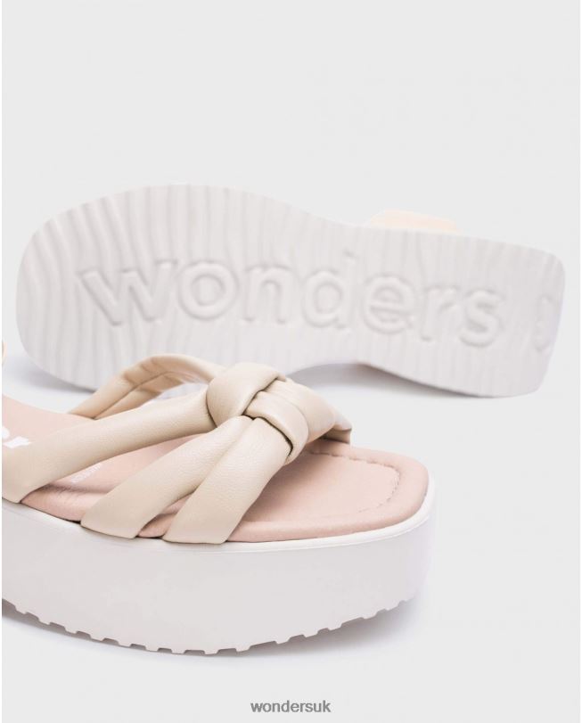Footwear VZ2PD254 Women Wonders Natural Beige Vega Sandal