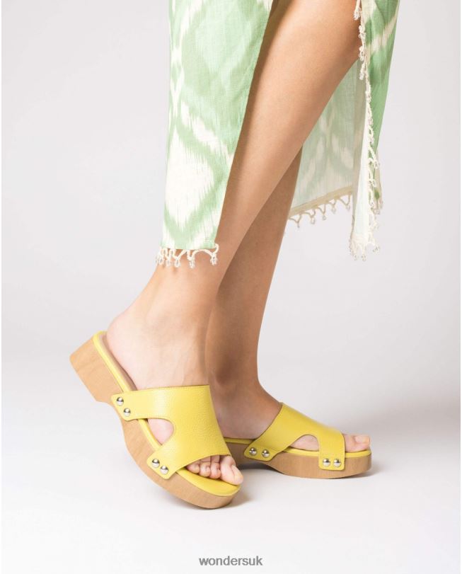Footwear VZ2PD25 Women Wonders Lima Lime Green Dalia Sandal