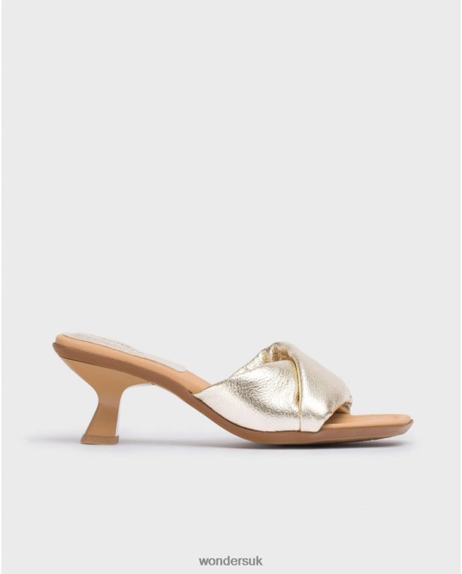 Footwear VZ2PD266 Women Wonders Platino Platinum Glow Mules
