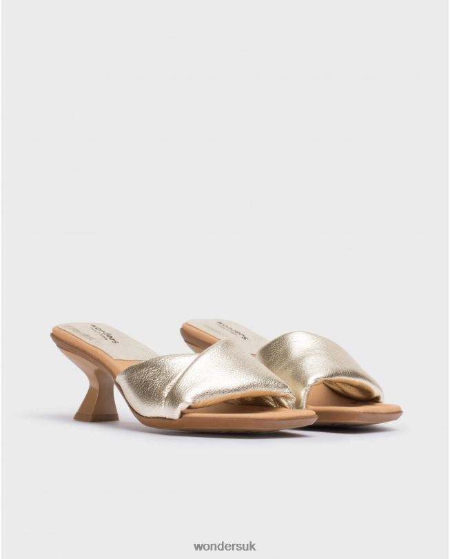 Footwear VZ2PD266 Women Wonders Platino Platinum Glow Mules