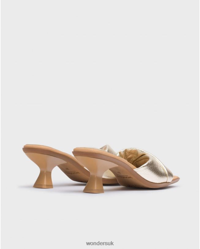 Footwear VZ2PD266 Women Wonders Platino Platinum Glow Mules