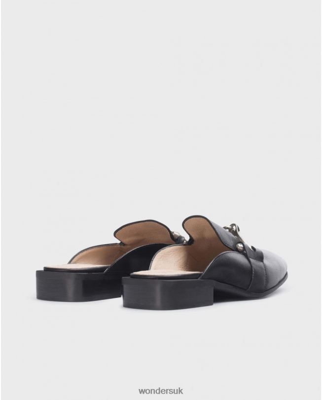 Footwear VZ2PD267 Women Wonders Negro Black Qatar Clog