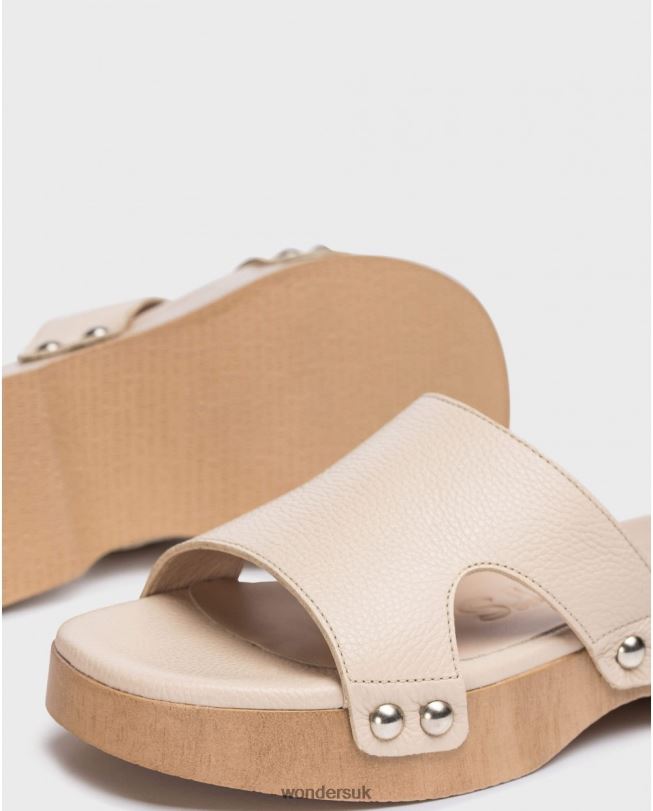 Footwear VZ2PD26 Women Wonders Natural Beige Dalia Sandal