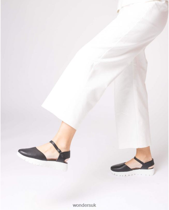 Footwear VZ2PD274 Women Wonders Negro Black Babi Shoe