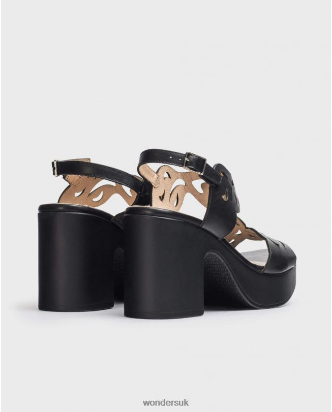 Footwear VZ2PD283 Women Wonders Negro Black Lexi Sandal