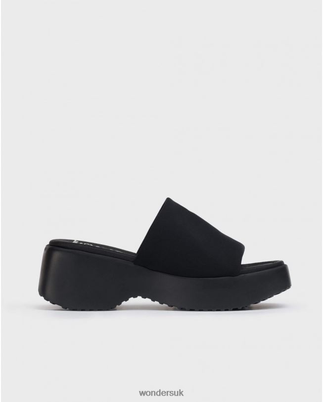 Footwear VZ2PD287 Women Wonders Negro Black Susan Sandal