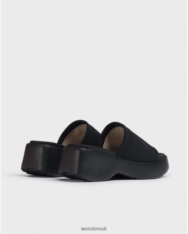 Footwear VZ2PD287 Women Wonders Negro Black Susan Sandal
