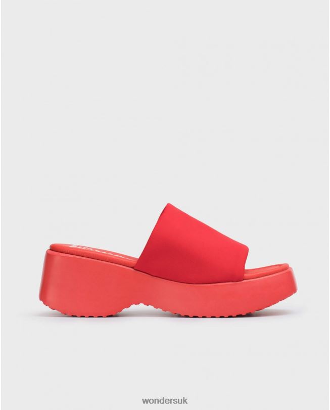 Footwear VZ2PD288 Women Wonders Rojo Red Susan Sandal