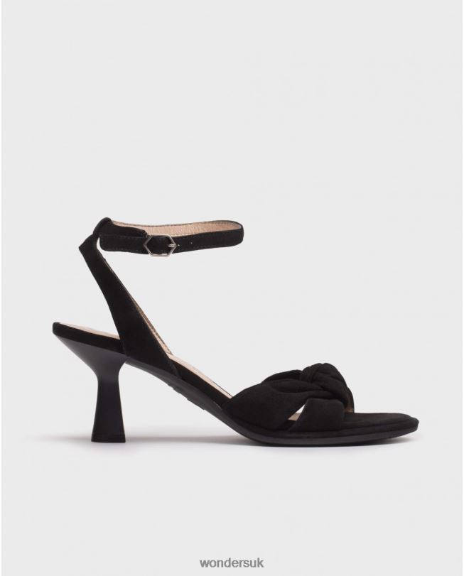 Footwear VZ2PD290 Women Wonders Negro Black Madison Sandal
