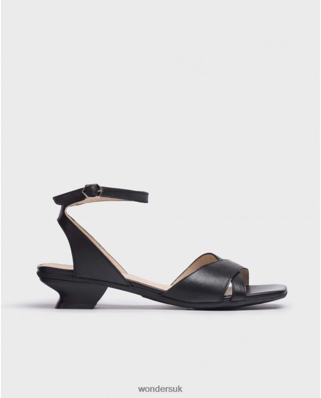 Footwear VZ2PD291 Women Wonders Negro Black Mamy Sandal