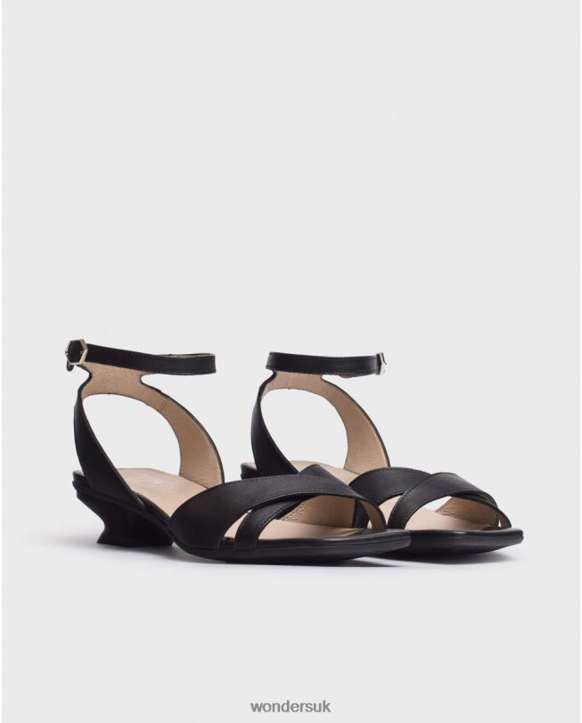 Footwear VZ2PD291 Women Wonders Negro Black Mamy Sandal