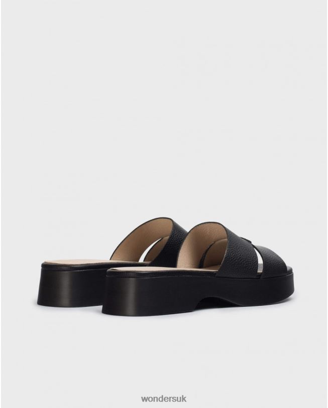 Footwear VZ2PD308 Women Wonders Negro Black Joker Sandal