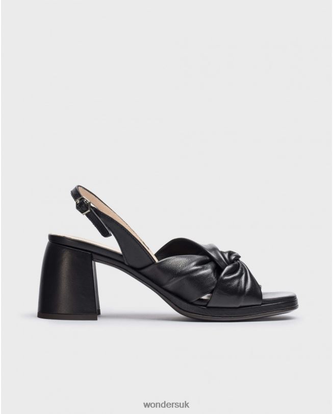 Footwear VZ2PD311 Women Wonders Negro Black Wild Sandal