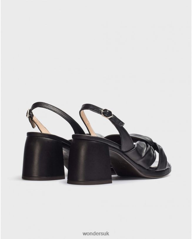 Footwear VZ2PD311 Women Wonders Negro Black Wild Sandal