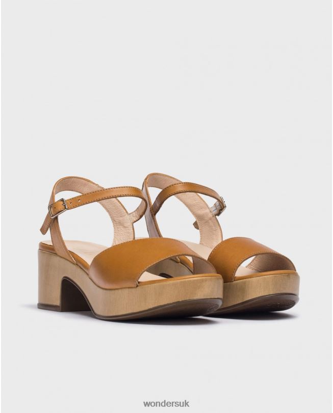 Footwear VZ2PD317 Women Wonders Conac Leather Wedge Sandal