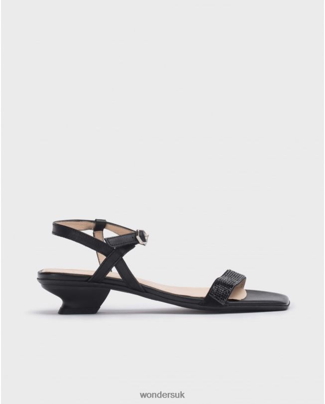 Footwear VZ2PD31 Women Wonders Negro/Negr Black Marian Sandal