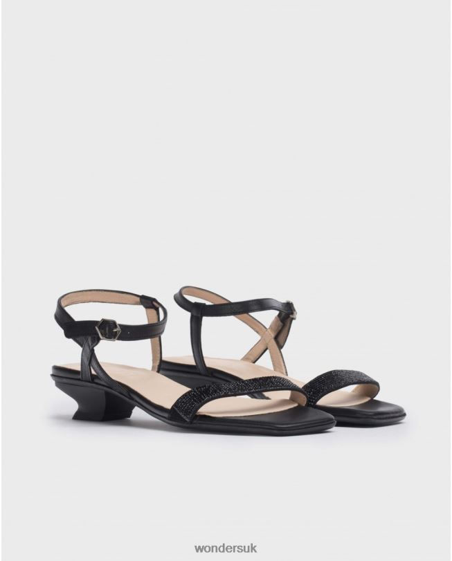 Footwear VZ2PD31 Women Wonders Negro/Negr Black Marian Sandal