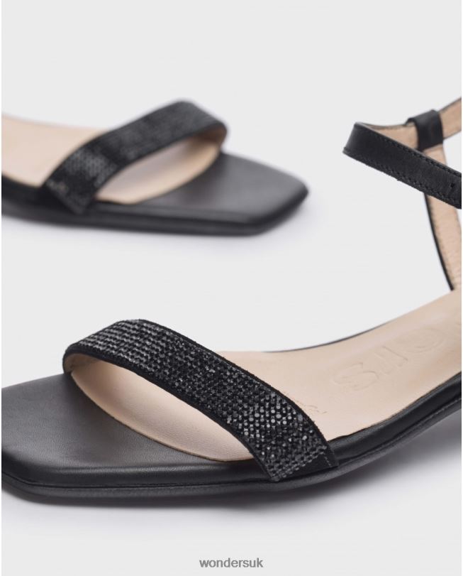Footwear VZ2PD31 Women Wonders Negro/Negr Black Marian Sandal
