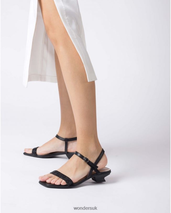 Footwear VZ2PD31 Women Wonders Negro/Negr Black Marian Sandal