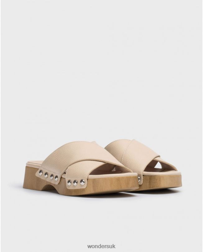 Footwear VZ2PD320 Women Wonders Natural Coral Sandal