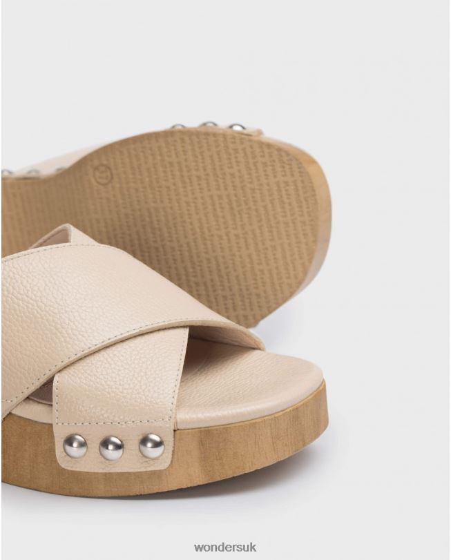 Footwear VZ2PD320 Women Wonders Natural Coral Sandal