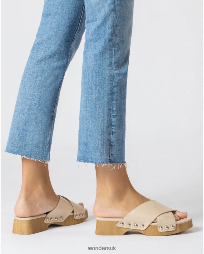 Footwear VZ2PD320 Women Wonders Natural Coral Sandal