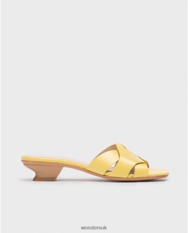 Footwear VZ2PD32 Women Wonders Lima Lime Green Mica Mule