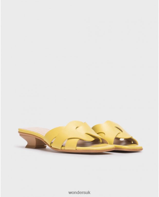 Footwear VZ2PD32 Women Wonders Lima Lime Green Mica Mule