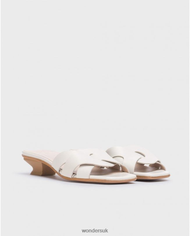 Footwear VZ2PD34 Women Wonders Off White Mica Mule