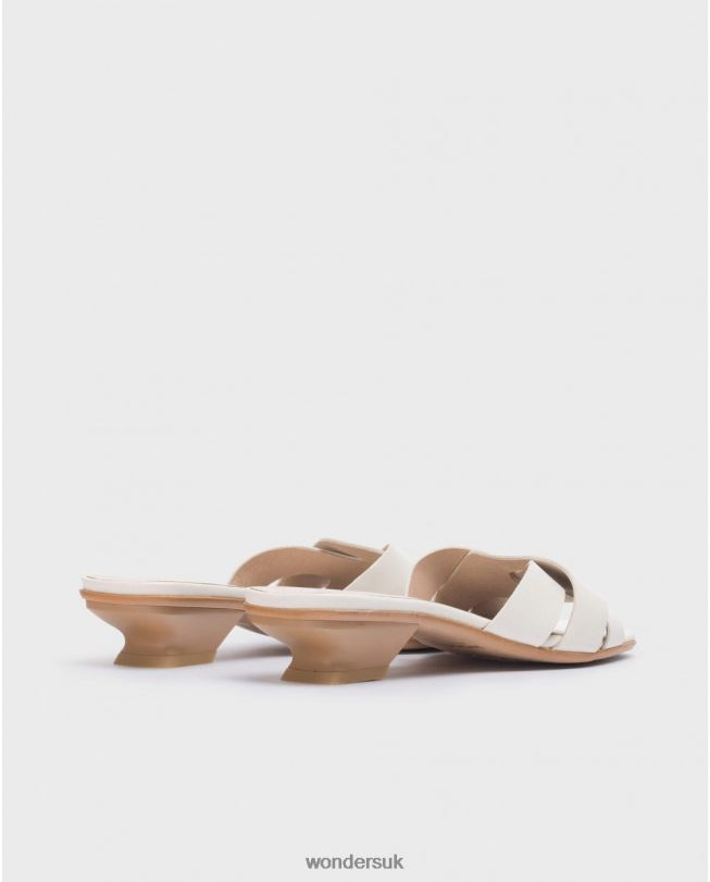 Footwear VZ2PD34 Women Wonders Off White Mica Mule