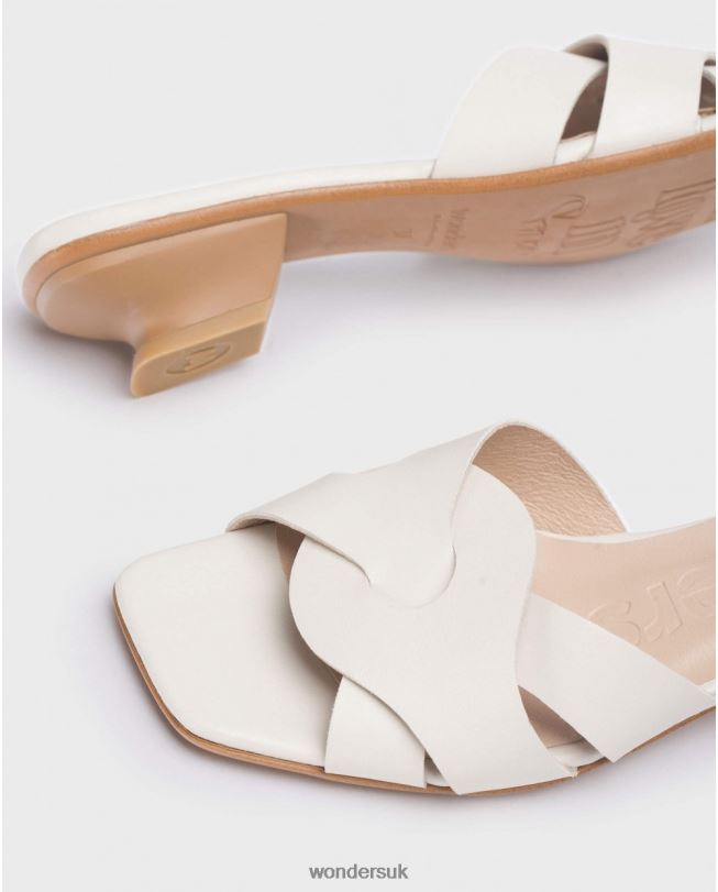 Footwear VZ2PD34 Women Wonders Off White Mica Mule
