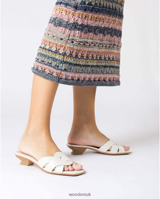 Footwear VZ2PD34 Women Wonders Off White Mica Mule