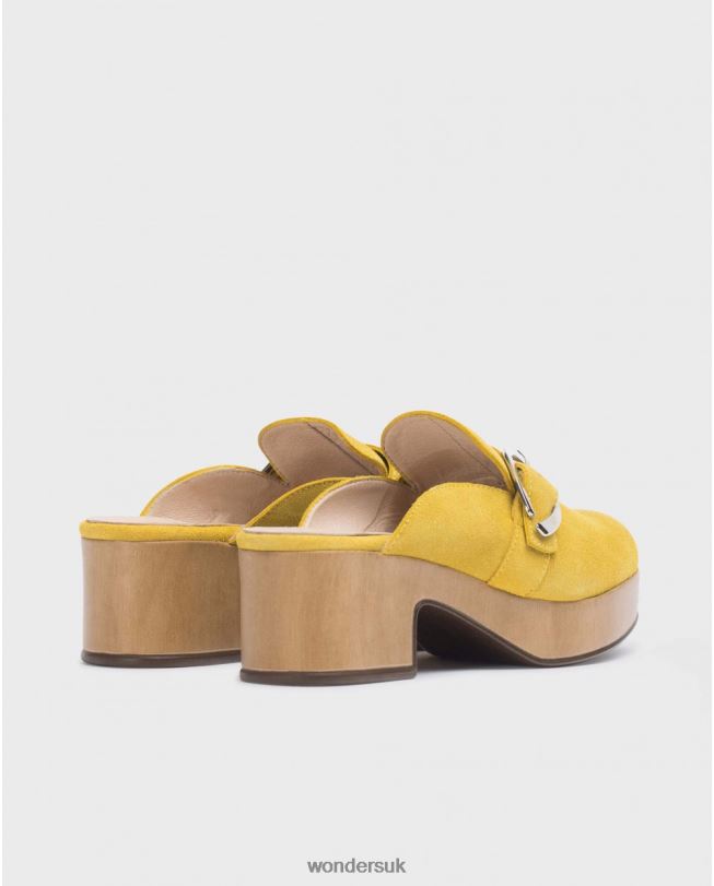 Footwear VZ2PD35 Women Wonders Lima Yellow Slow Clog