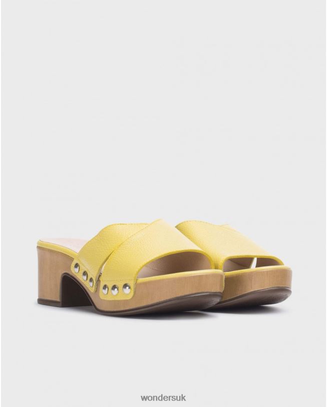 Footwear VZ2PD36 Women Wonders Lima Yellow Marta Sandal