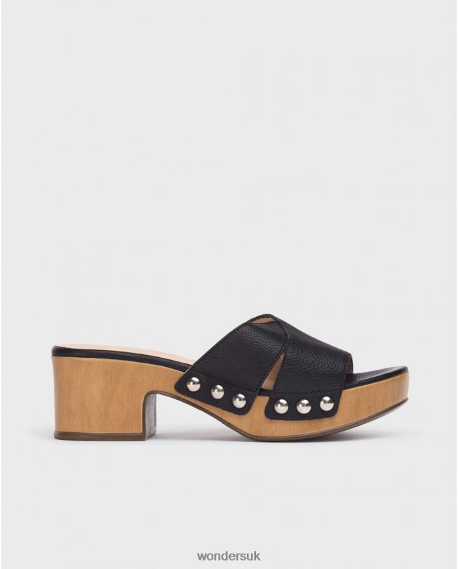Footwear VZ2PD38 Women Wonders Negro Black Marta Sandal