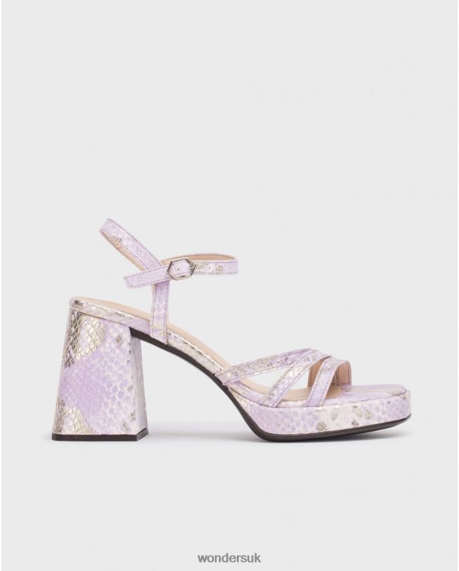 Footwear VZ2PD3 Women Wonders Lavender Violet Love Sandal